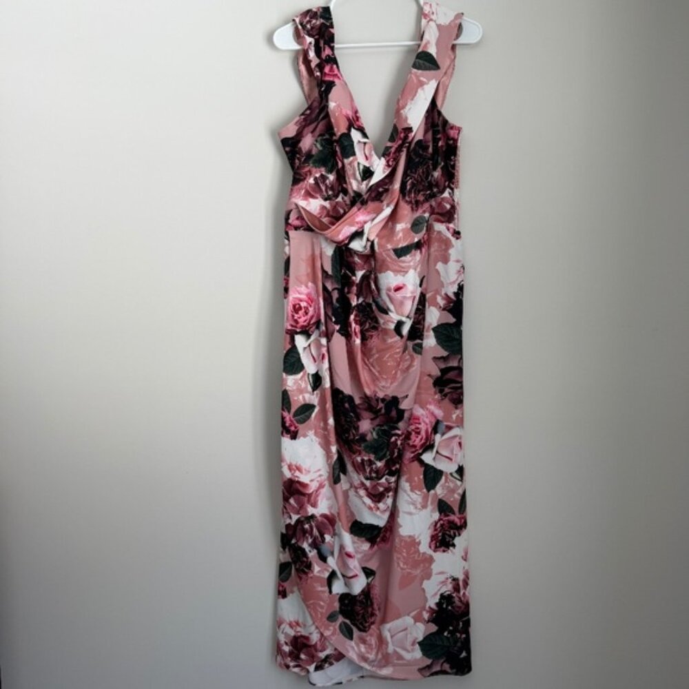 City Chic Lost in Love Maxi Dress – Plus Size 22 (XL) – Worn Once